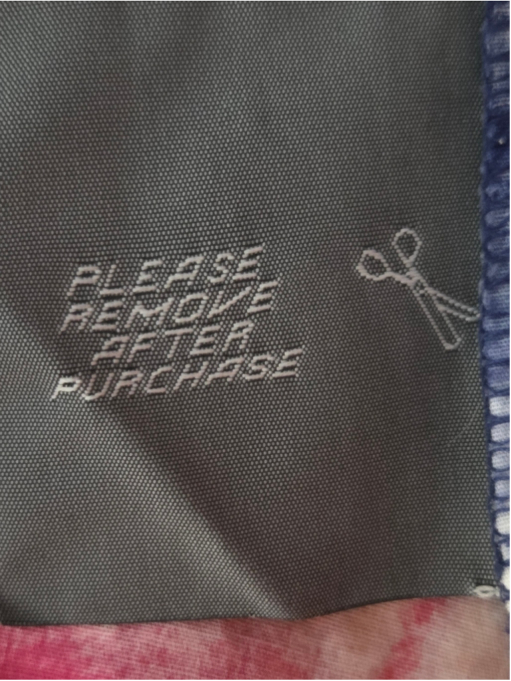 Simply Vera Sleeveless Tie-Dye Casual V-Neck Midi Dress Red Blue White FSize M - Picture 5 of 5